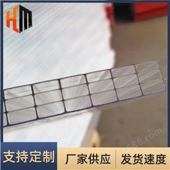 菏泽中空PC采光板 双层阳光板 聚碳酸酯阳光板厂家价格