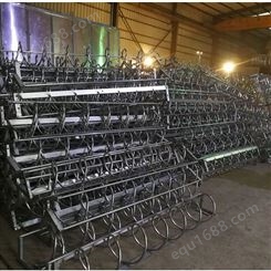 东莞自行车停车架厂家博昌供应碳素钢螺旋停车架
