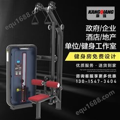 康强双滑轮背肌训练器6020A 商用健身器材