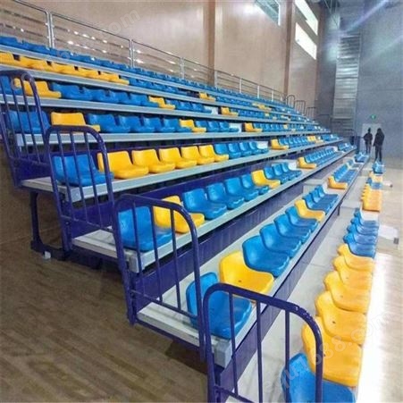 足球场观众席座椅水泥台固定电影院游泳馆电动可伸缩看台