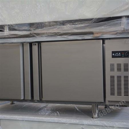 厨房商用大容量冰柜 江西不锈钢卧式冰柜操作台