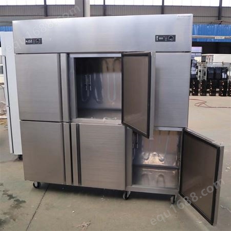 商用大容量六门冰柜 安庆立式冷藏冷冻柜