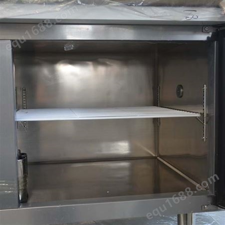 奶茶店工作台 1.5米平冷工作台 潮州厨房不锈钢保鲜工作台