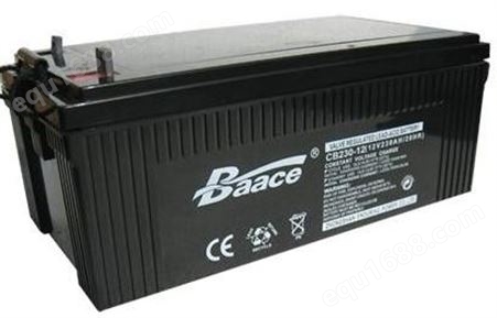 Baace贝池蓄电池6GFM200/12V200AH型号及参数报价