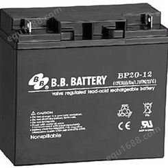 供应BB.BATTERY蓄电池BP20-12美美12V20AH免维护UPS不间断应急电源机房电池