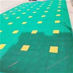 悬浮地板幼儿园室外双层塑料拼装地垫操场户外篮球场