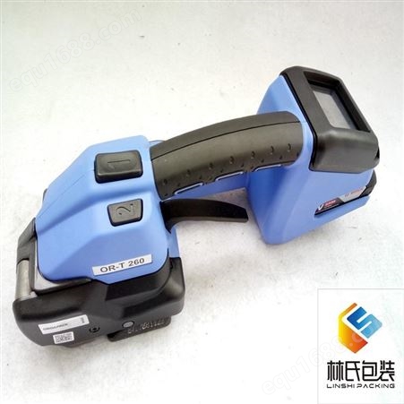 连云港 塑钢带自动打包机 手持式砖块免扣打带机OR-T260