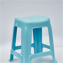 云南恒丰塑胶公司批发塑l料高凳子塑料印花凳子325*290*465mm