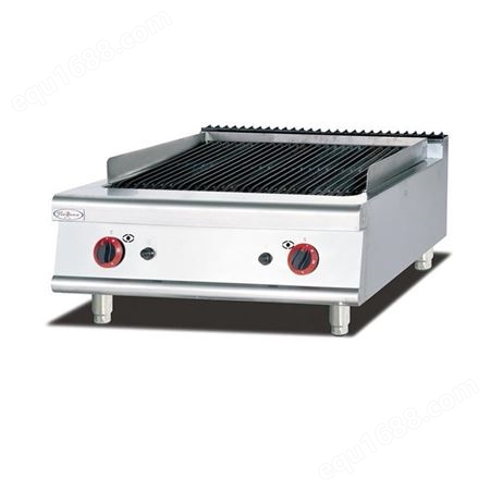 杰冠GB-989-1台式燃气火山石烧烤机 火山石烤牛排炉 天然气烧烤炉
