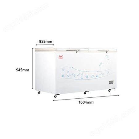 白雪 BD/C-606FD商用大容量速冻单温卧式冷柜顶开式冷冻冷藏冰柜