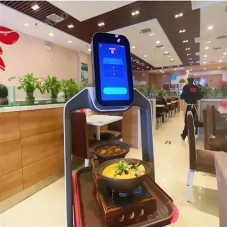 ai智能机器人 忙时送餐闲时揽客一举多得宣传产品送餐揽客 唱歌互动机器人
