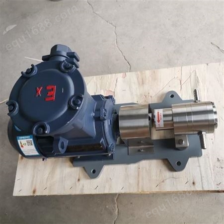 胶水泵 灌胶机齿轮泵 胶用计量泵 高粘度齿轮泵 型号齐全