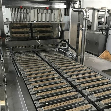 上海合强 现货供应双色软糖设备 全自动软糖加工生产线 双排糖果生产线