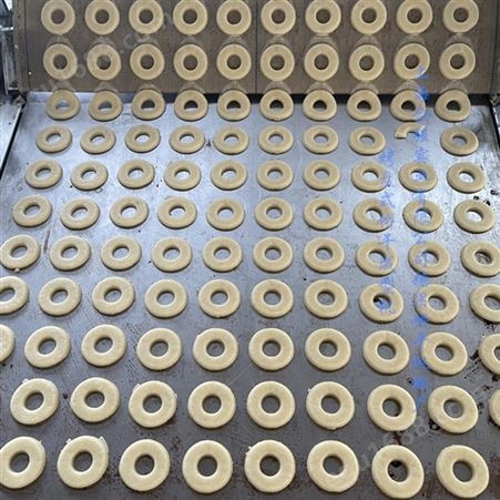 桃酥机械厂家 半自动代餐饼干成型机 自动排盘桃酥饼干设备 上海合强HQ-BG400~600型