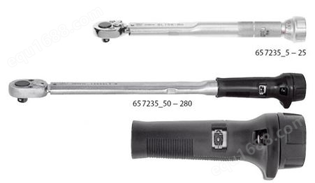 扭力扳手 锁定功能 可逆棘轮头和方形接口 用于套筒扳手 霍夫曼