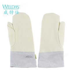 weldas/威特仕10-4711 电焊加工牛皮加厚防护手套