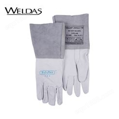 weldas/威特仕10-1005 手感宝牛青皮石油化工机电铸造焊接手套