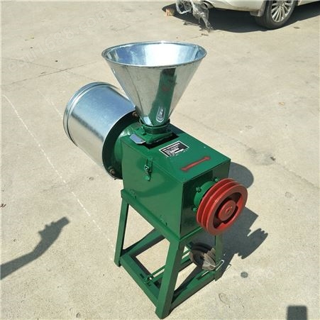 宇诺 工作效率高粮食面粉机 立式电动打面机 三相电锥型磨面机