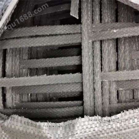 80Kn自粘式钢塑土工格栅 双向拉伸格栅路基工程加筋钢丝网
