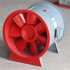 排烟风机厂家生产rpm2900 1450 HTF消防高温轴流排烟风机 民用建筑专用消音排烟风机