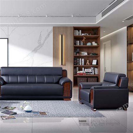 北欧皮艺沙发-多功能可拆洗实木沙发组合-现代简约小户型科皮沙发