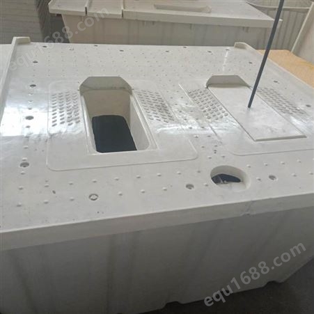 内蒙古双坑交替式卫生厕所化粪池 玻璃钢模压化粪池厂家批发