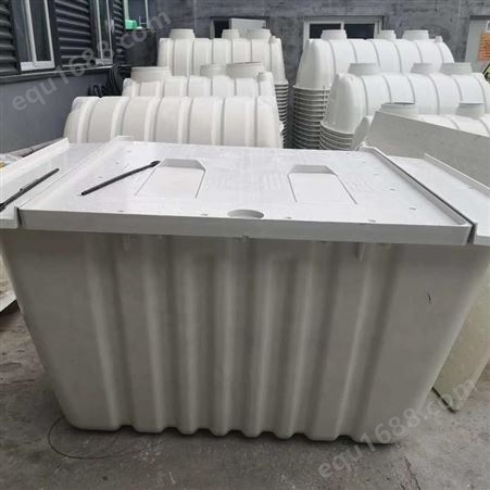 乌兰察布旱厕直排双坑交替化粪池 玻璃钢模压化粪池生产厂家