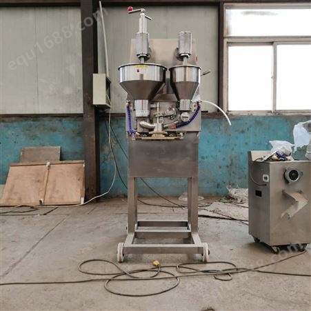 全自动猪肉丸成型机 包心鱼丸机设备 做牛肉丸子的机器