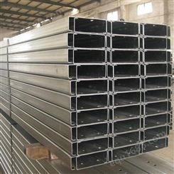 冷拉C型钢厂家-昆明钢结构C型钢檩条现货-H型钢工字钢一吨的价格