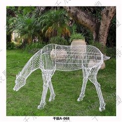 抽象动物不锈钢雕塑材质 浮雕 做工精致