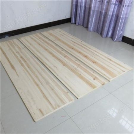 大量实木床板供应 佛山宿舍松木床板 专业加工实木床板
