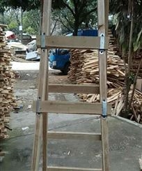 广州人字木梯 现代简约实木梯子 装修木梯