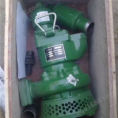 QYW30-80风动潜水泵接气使用 气动潜水排污泵 矿井排污水