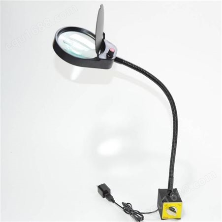 PD6S磁力座带灯放大镜小号环形光源万向软管PDOK品牌厂家直营