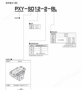 日本新时代New-Era自定心滑台PXY-SD12-1-LF
