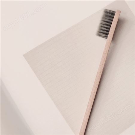 简约软毛设计牙刷批发 日本系小麦秸秆 旅行酒店非一次性牙刷