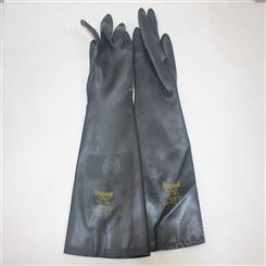 批发化学防护手套 氯丁橡胶 消防化工多用手套咨询