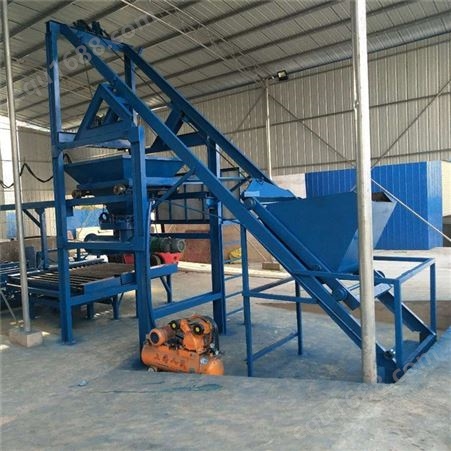 水泥预制块护坡砖设备 输送皮带式预制件生产线 预制构件布料机