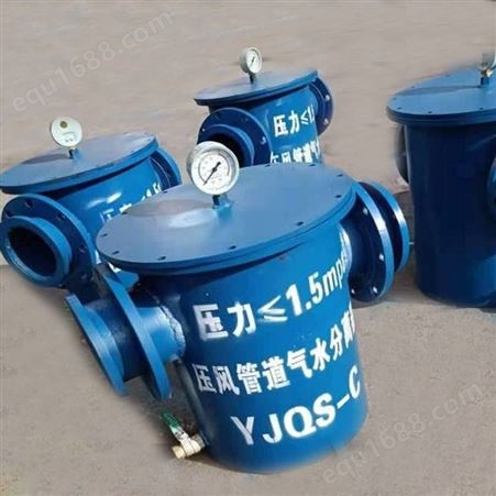 YJQS-C气水分离过滤器阻力小 定制气水过滤器 4寸气水分离过滤器