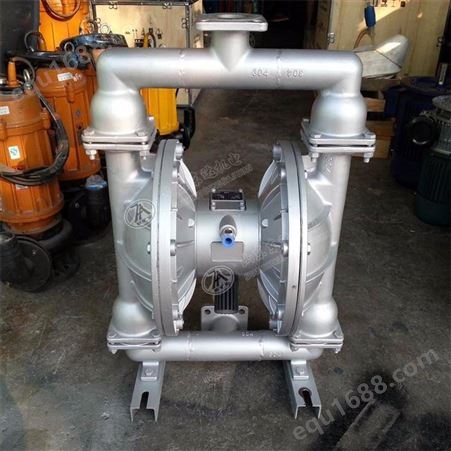 QBY3-40气动隔膜泵,气动不锈钢隔膜泵,工程塑料气动隔膜泵