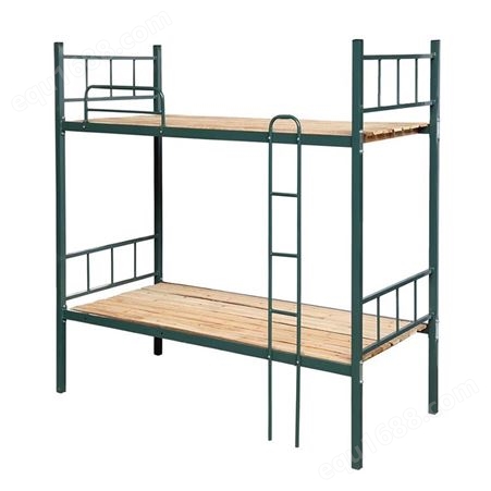 钢制双层床上下铺高低床学生员工宿舍双层床工地铁铁艺床床公寓床