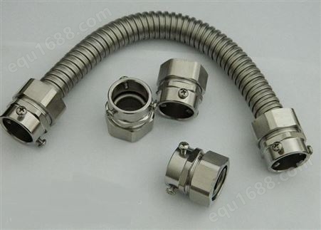 自固式金属软管接头 镀锌DGJ型电气保护管接头DN50螺纹标准可订制