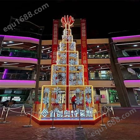大型圣诞树工厂直营8米10米节日户外异形酒店商场场景装饰道具