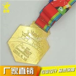 定制锌合金奖牌 运动会活动比赛纪念章 马拉松赛事奖章