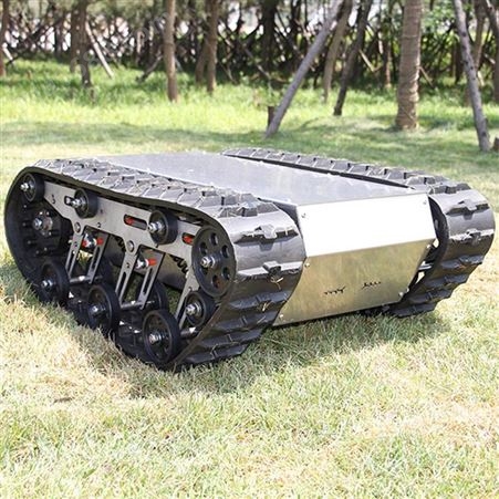 履带式机器人底盘车Safari-600T结构 卡特履带底盘车销售