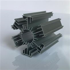 南宁铝材散热器 新思特工业铝型材挤压 密齿散热器攻丝打磨