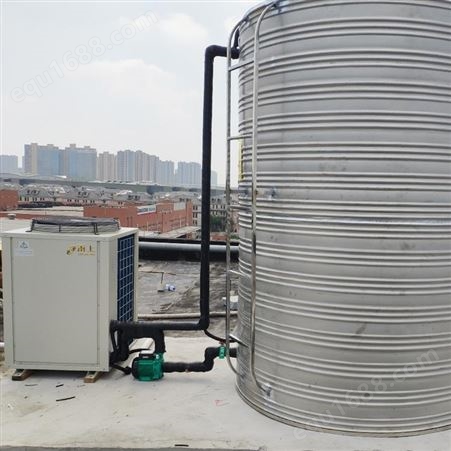 厂家定制商用空气能热水器 一体机空气源热泵热水工程 苏州陇赣价格实惠