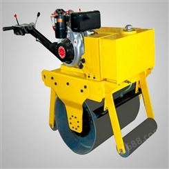 汇鑫小型工程路面压路机 液压手扶式单钢轮压路机 工程车压路机