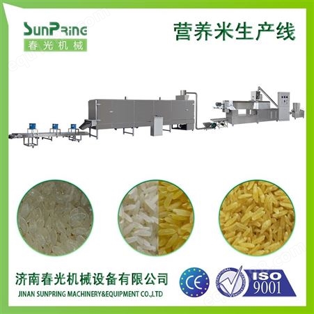 自热米生产设备春光机械 荞麦人造米生产设备 供应商