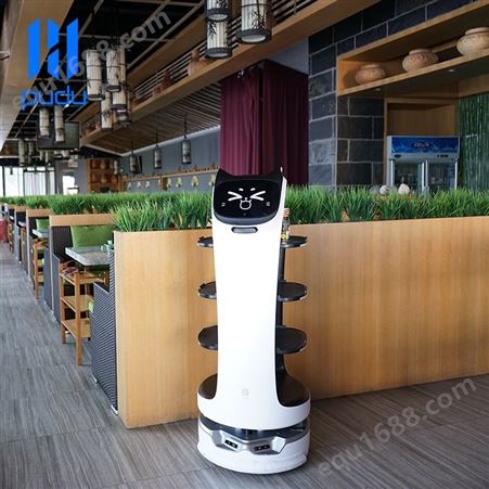 咖啡厅迎宾机器人 迎宾机器人价格 普渡机器人 餐厅迎宾机器人